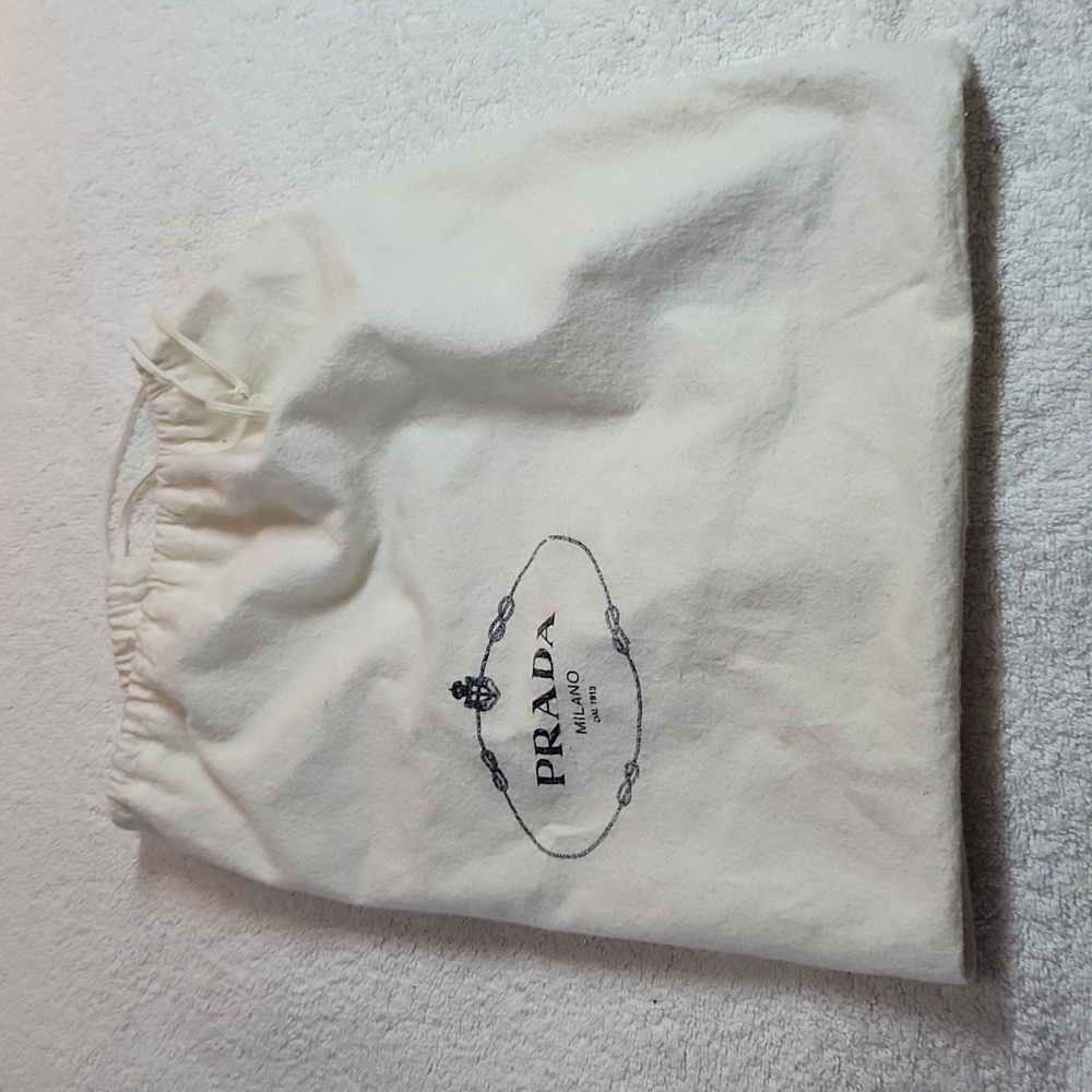 EUC Prada Authentic grey suede Buckle high heeled pumps round toe 9 w/ dust bag - Picture 15 of 15